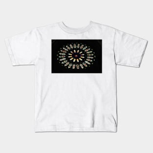 Rose Window at York Minster. Kids T-Shirt